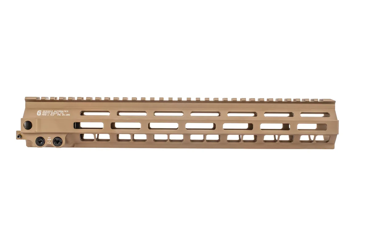 Geissele Automatics Super Modular Mk8 Rail Ar-15 Handguard - M-Lok - Desert Dirt - 13.5" - Handguard for AR-15 - view 2