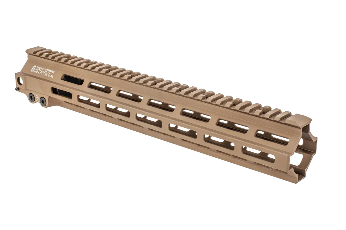 Geissele Automatics Super Modular Mk8 Rail Ar-15 Handguard - M-Lok - Desert Dirt - 13.5" - Handguard for AR-15 - view 1