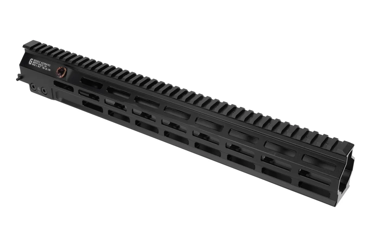 Geissele Automatics Super Modular Rail Mk18 Ar-15 Handguard - M-Lok / Arca-Swiss - Black - 16" - Handguard for AR-15 - view 1