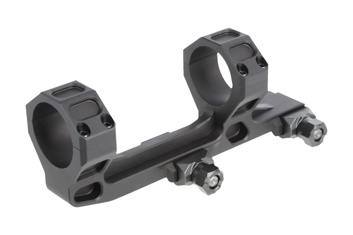 Geissele Automatics Super Precision AR-15/M4 30mm 7075 T6 Aluminum Extended Scope Mount, Hardcoat Anodized Black - 05381B - Optic Mount, vista 4