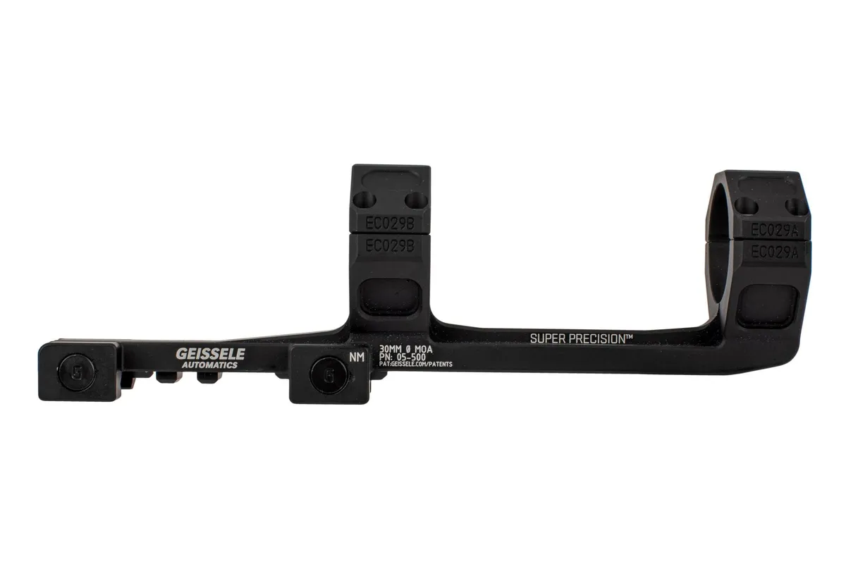 Geissele Automatics Super Precision High Power National Match Long 30mm Scope Mount - Black - Optic Mount - view 2