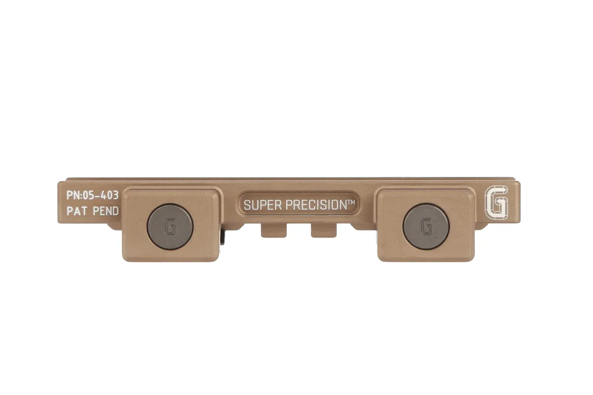 Geissele Automatics Super Precision Trijicon ACOG Scope Mount - Desert Dirt - Optic Mount - view 4