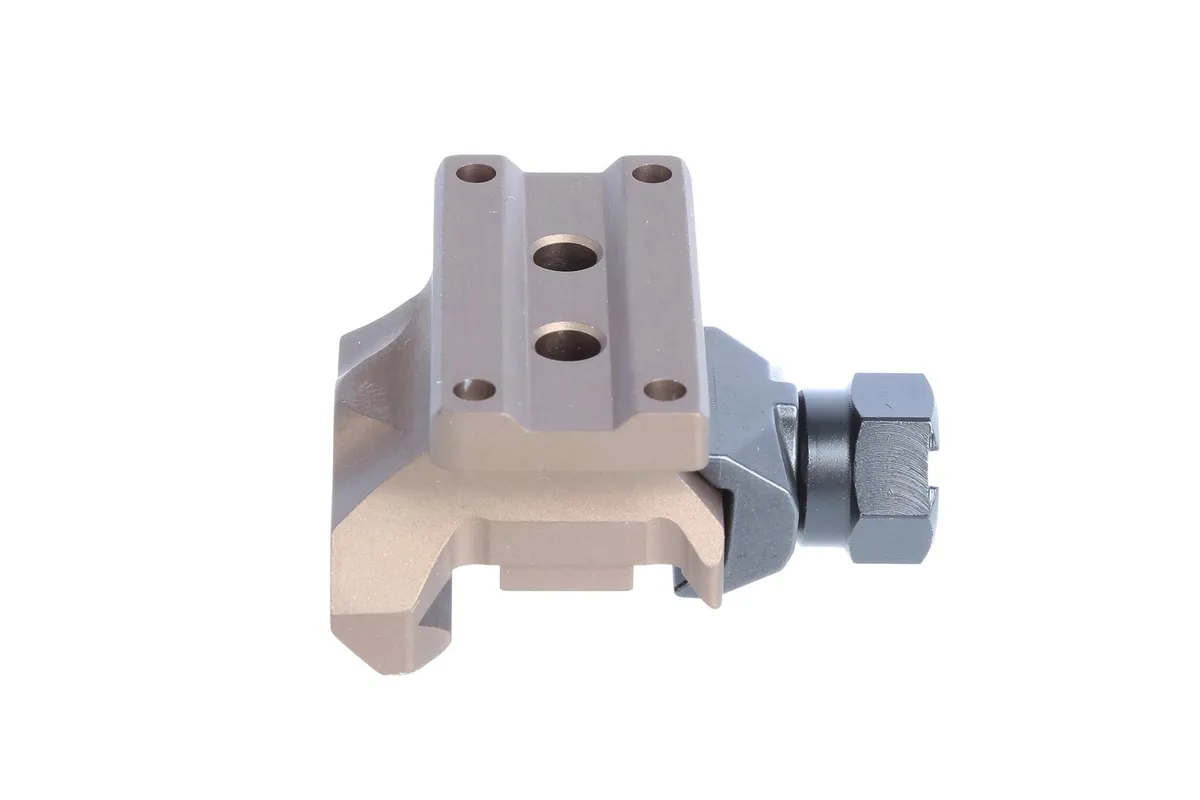 Geissele Automatics Super Precision Trijicon MRO Mount - Absolute Cowitness - Desert Dirt - Optic Mount - view 2