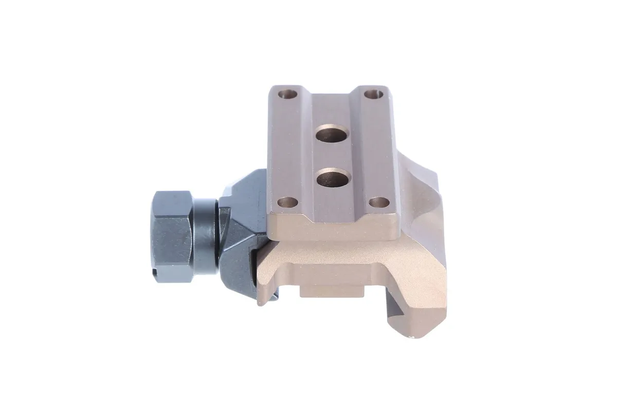 Geissele Automatics Super Precision Trijicon MRO Mount - Absolute Cowitness - Desert Dirt - Optic Mount - view 4