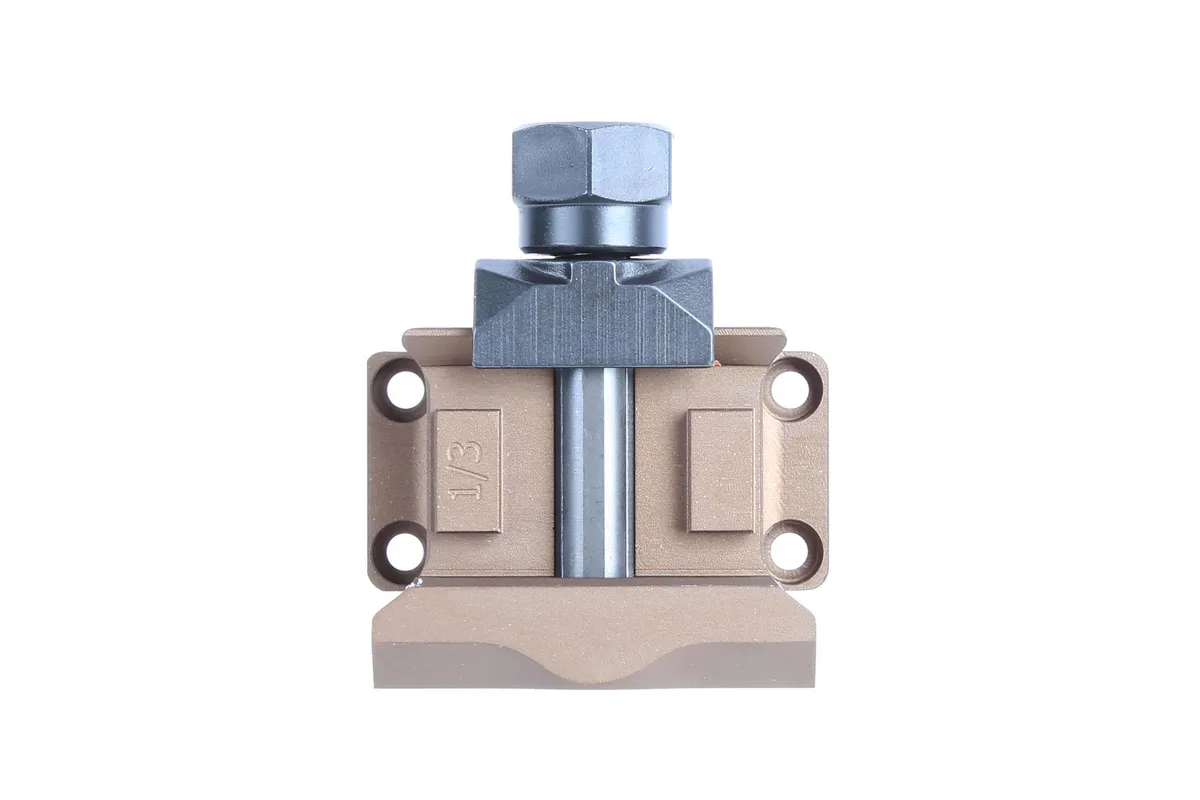 Geissele Automatics Super Precision Trijicon MRO Mount - Lower 1/3 Cowitness - Desert Dirt - Optic Mount - view 5