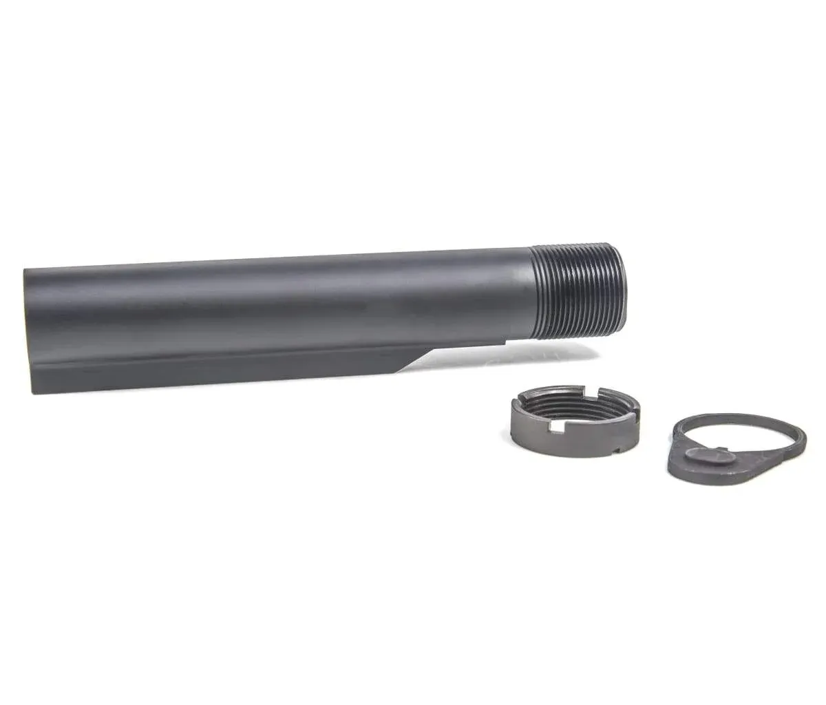 Geissele Premium MIL-SPEC Buffer Tube, 7075-T6, AR-15/M4 - Black - Buffer Tube Assembly for AR-15 - view 1