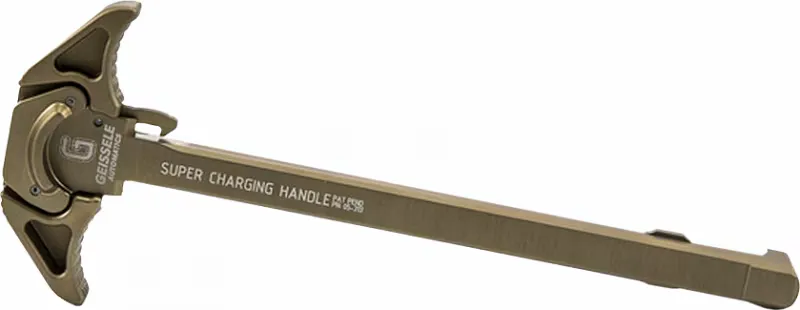 Geissele Super Charging Handle (SCH), 7.62, Desert Dirt Color 05-476S - Charging Handle for AR-15 - view 2