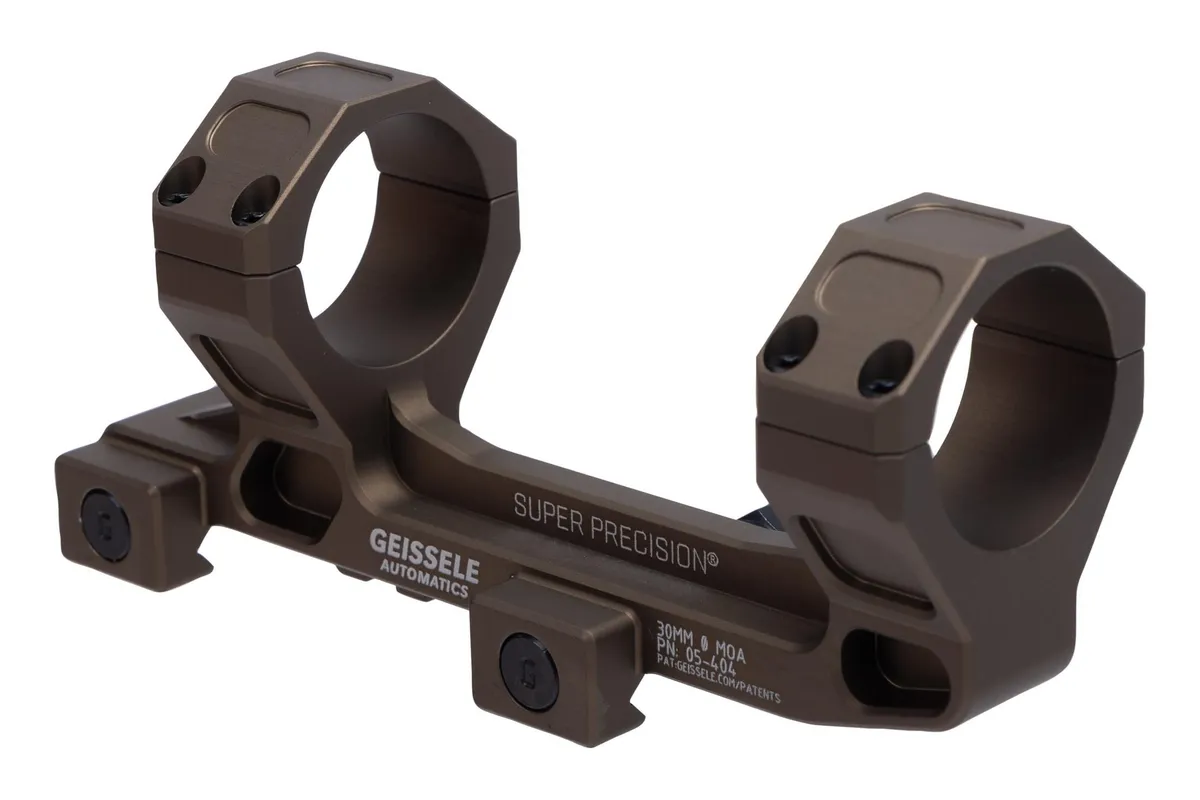 Geissele Automatics Geissele Super Precision 30MM Optic Mount, DDC 05-404S - Optic Mount - view 1