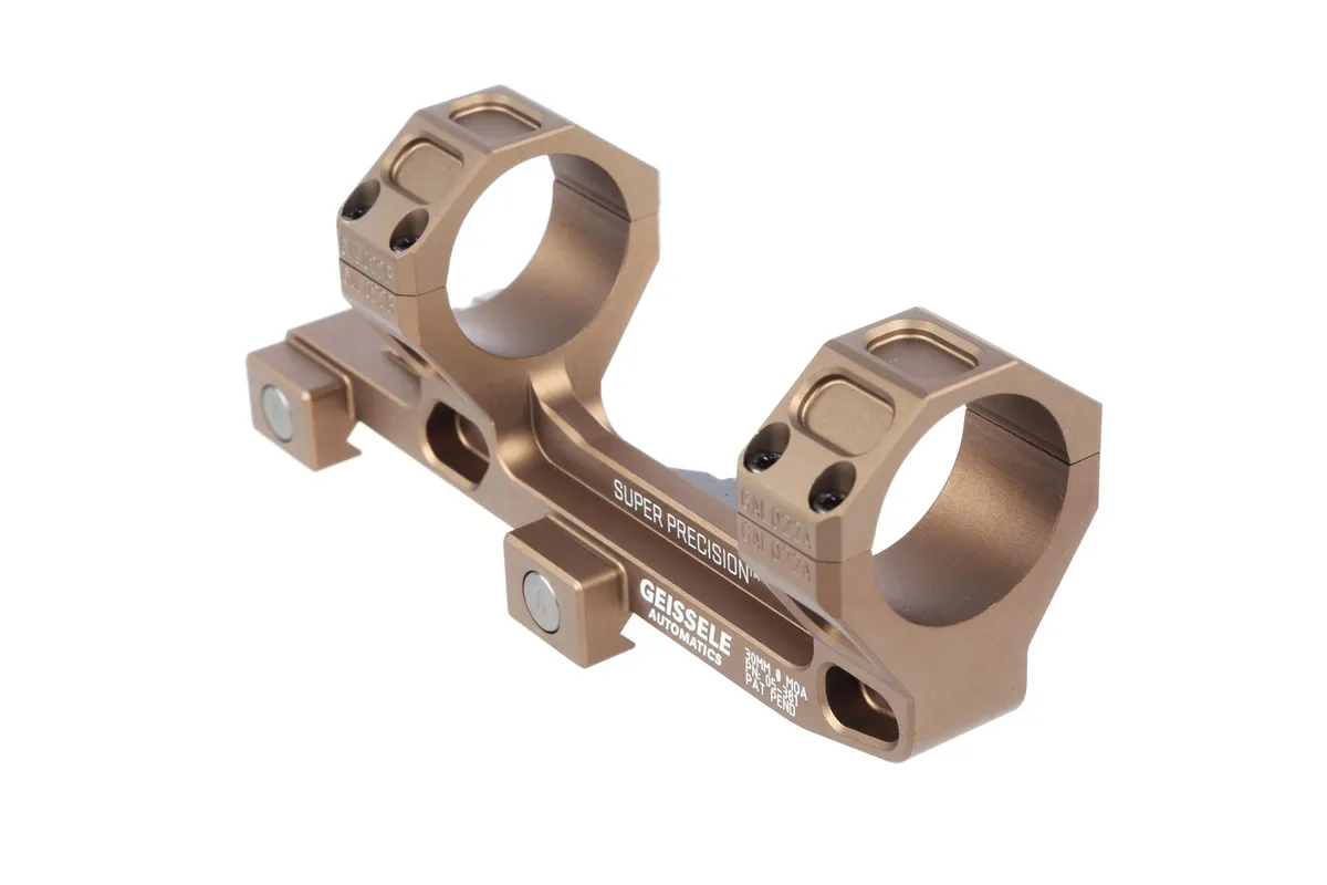 Geissele Automatics Geissele Super Precision Extended Mount 30mm, Desert Dirt - 05381S - Optic Mount - view 3