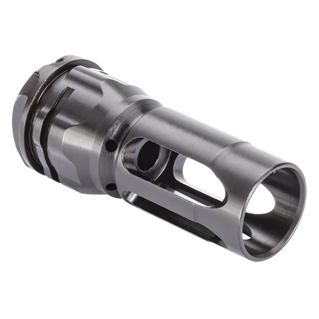 Gemtech ETM Flash Hider 1/2-28, Black - Superior Flash Suppression - 13815 - Muzzle Device for AR-15 - view 1
