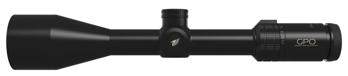 German Precision Optics GPO USA PASSION 4-12X42 Rifle Scope - PLEX Reticle - Rifle Scope, vista 2