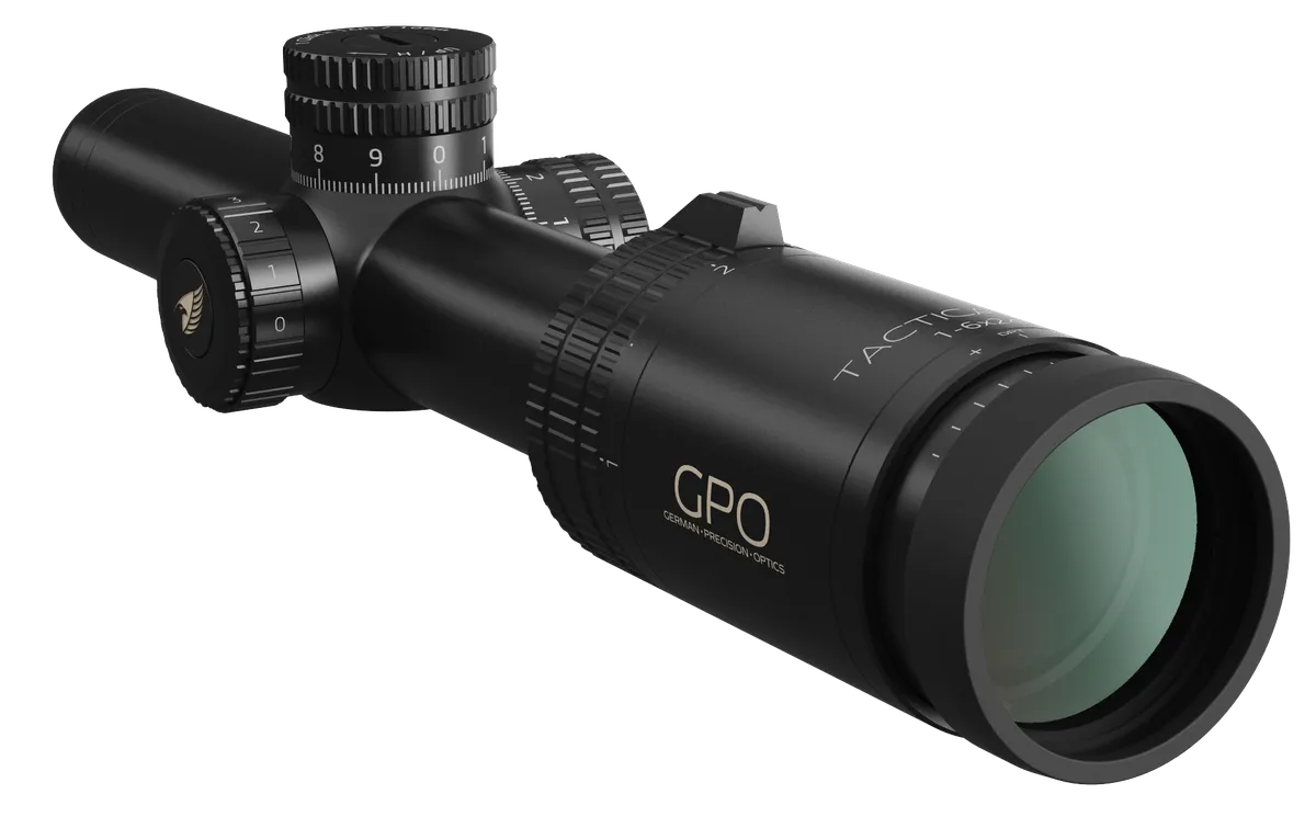German Precision Optics GPOTAC 6x Rifle Scope 1-6x24mm - R610 - Rifle Scope - view 1