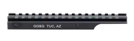 GG&G AR-15 Scope Mounting Rail Black - Scout Version - Optic Mount - view 1