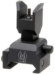 GG&G Top Mounted Deployable Front Sight for Dovetail Tritium Sight Post Black - Front Sight for AR-15, vista 1