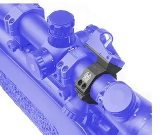 GG&G Quick Detach Mount w/ 30mm B-Comp Ring, Black - GGG-1383 - Optic Mount - view 3