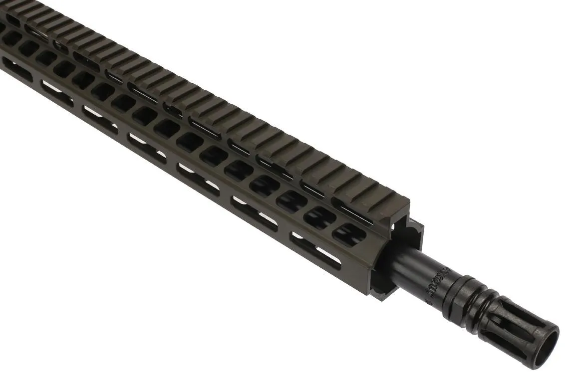 Ghost Firearms 16" 300 BLK 1:8 HBAR Elite Barreled Upper - 14" M-LOK Rail - Olive Drab Green - Upper Receiver for AR-15 - view 3