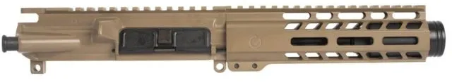 Ghost Firearms Elite Complete Barreled Upper Receiver 9mm Luger 5.5in Blowback Type Gas System 4150 Chrome Moly Steel Barrel 1-10 Twist 7in M-LOK Free - Upper Receiver for AR-15, vista 1