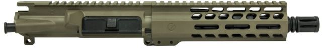 Ghost Firearms Elite Complete Upper Receiver .300 Blackout 7.5in Pistol Length 4150 Light HBAR Barrel 1-8 Twist 7in M-LOK Free Float Hand Guard A2 - Upper Receiver for AR-15, vista 1