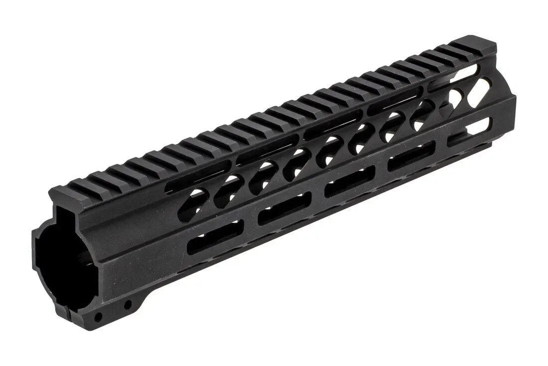 Ghost Firearms No Logo M-Lok Ar-15 Handguard - Black - 10" - Handguard for AR-15, vista 1