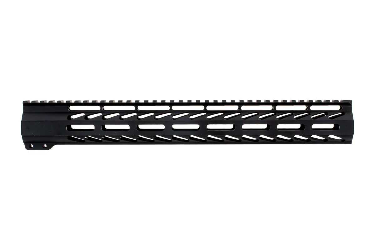 Ghost Firearms No Logo M-Lok Ar-15 Handguard - Black - 15" - Handguard for AR-15, vista 3