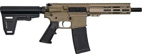 Great Lakes Firearms GLFA AR15 PISTOL W/BRACE 223 WYLDE 7.5" NIT FLAT D... - Complete Rifle, vista 1