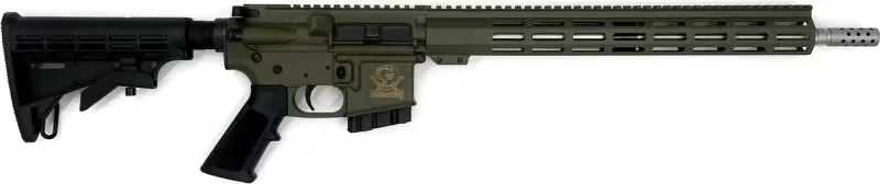 Great Lakes Firearms and Ammunition Great Lakes Firearms GL15 GL15400SSODG Rifle 400 Legend 16" 5rd Semi-Auto Threaded Stainless Barrel OD Green M-LOK - Barrel for AR-15, vista 1