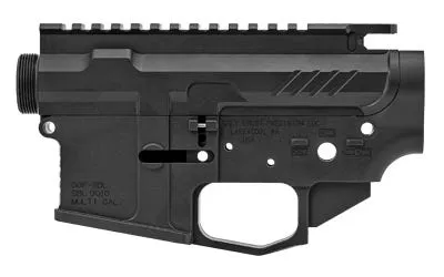 Grey Ghost Precision AR MKII Light Receiver Set - Lower Receiver for AR-15, vista 1