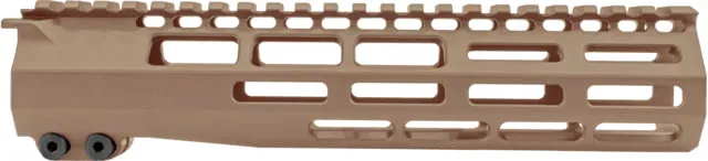 Grey Ghost Precision M-LOK Handguard AR-15 9.25 inch Aluminum 0.6 lb FDE Cerakote - Handguard for AR-15, vista 1