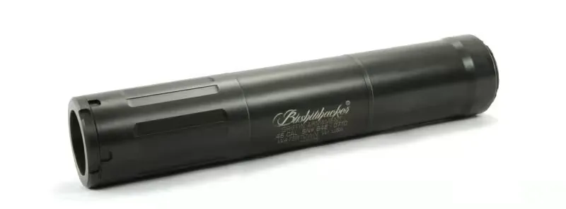Griffin Armament Bushwhacker 46 Multi-Caliber Suppressor (Plan A & Booster) - GABUSH46-W - Suppressor - view 2
