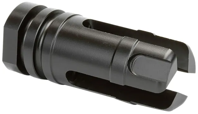 Griffin Armament DEMO Griffin Armament Gate-Lok Flash Hider 5.56x45mm NATO 1/2x28 Nitride Black XHP556FH3P - Muzzle Device for AR-15, vista 1