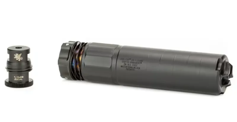 Griffin Armament DUAL-LOK 5 5.56 NATO Suppressor - GADL556-W - Suppressor - view 2