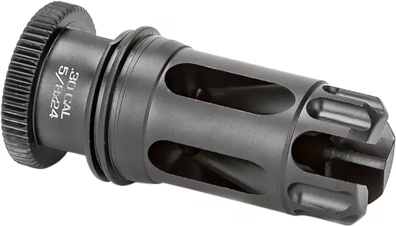 Griffin Armament Dual-Lok Flash Comp 30/7.62mm 5/8"x24 Threads - DLFC30C5824 - Muzzle Device for AR-15 - view 1