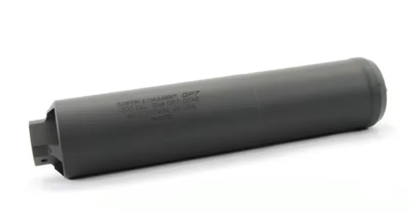 Griffin Armament GP7 .30 Cal Suppressor (5/8x24) - GAGP7-W - Suppressor, vista 2