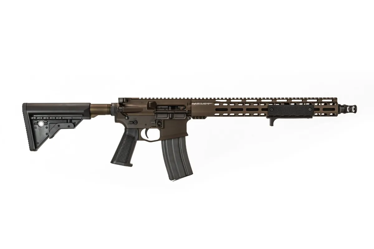 Griffin Armament MK2 Recce 16" 223 Wylde AR Rifle, Terra Brown - Complete Rifle, vista 1
