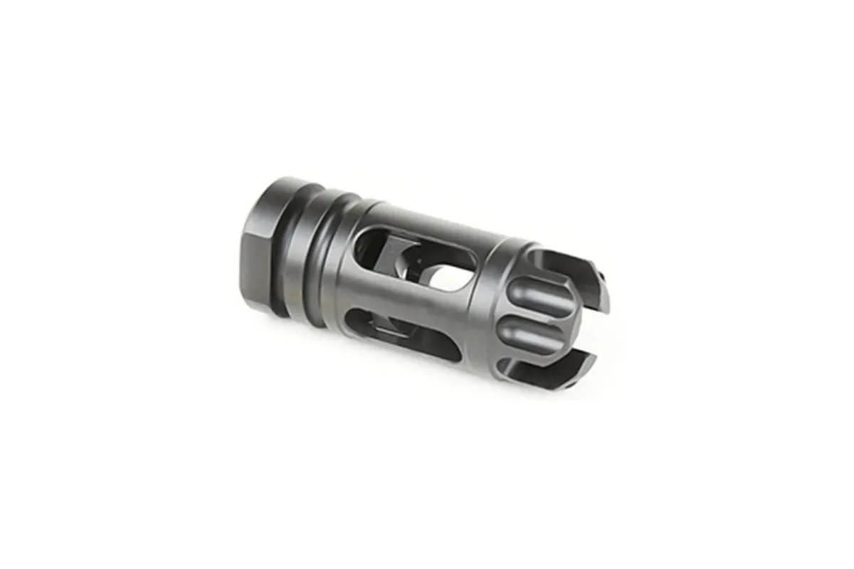Griffin Armament M4SD Flash Comp - 1/2-28 - XHP556FC - Muzzle Device for AR-15 - view 1