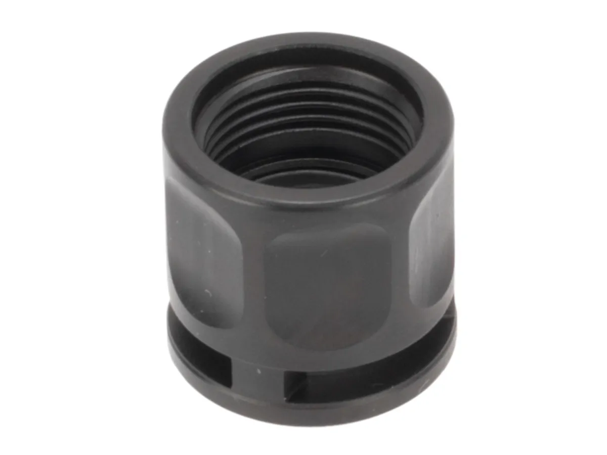 Griffin Armament Micro Carry Comp, Compensator, 9mm, Black, 13.5X1LH - Muzzle Device for AR-15 - view 1