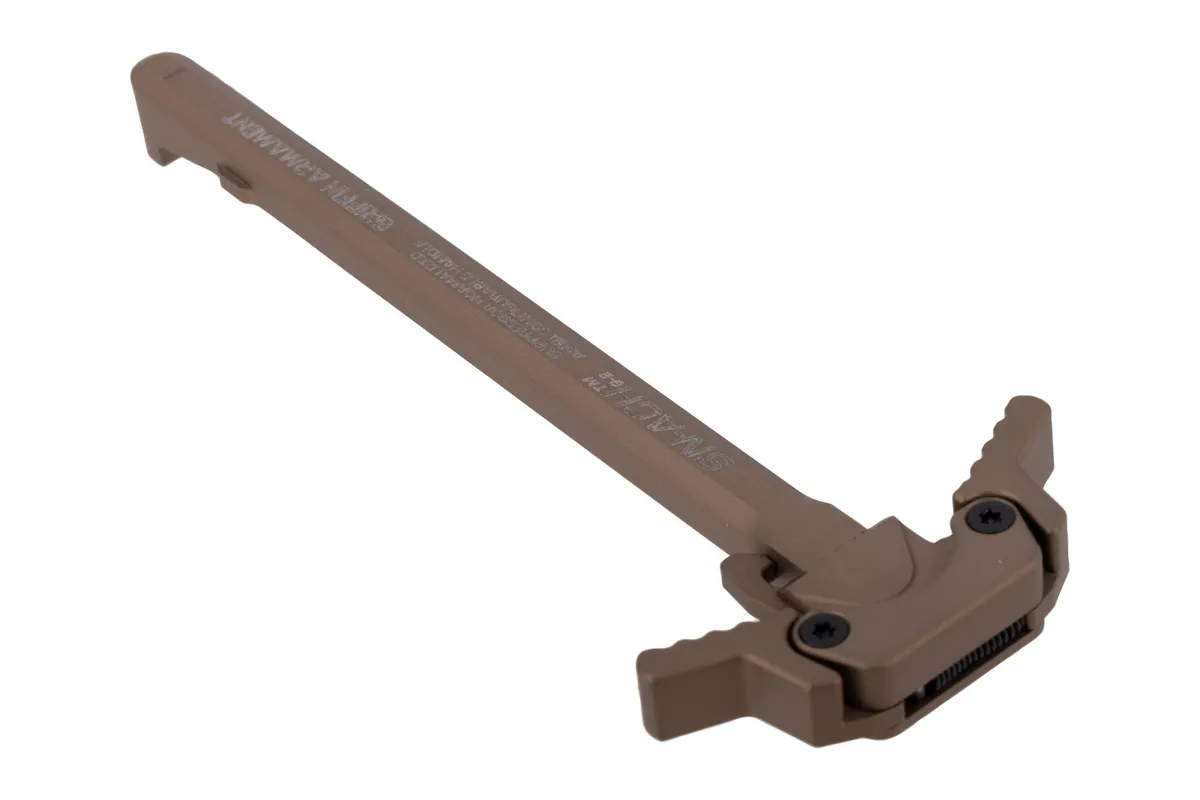 Griffin Armament SN-ACH 15 Gen 2 Charging Handle Terra Brown - Charging Handle for AR-15, vista 2