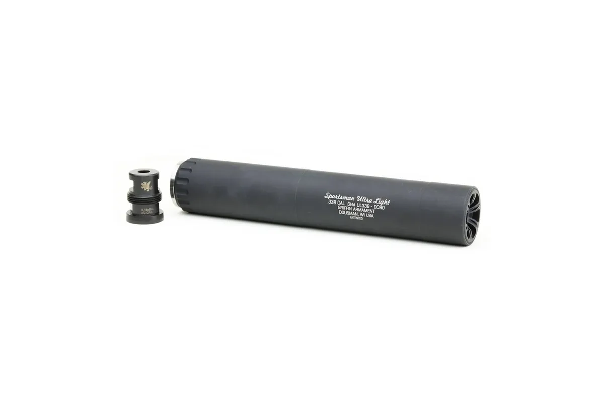 Griffin Armament Sportsman Ultra Light 338 QD Suppressor - Suppressor - view 1