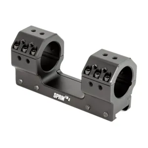 Griffin Armament SPRM 1-Piece Picatinny Scope Mount 30mm Rings Medium Matte Black - Optic Mount, vista 1