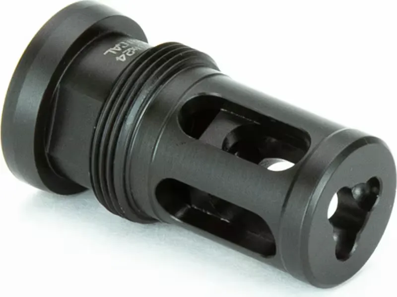 Griffin Armament Griffin TMPB30C5824 5/8X24 2 Port Brake .30 CAL - Muzzle Device for AR-15, vista 1