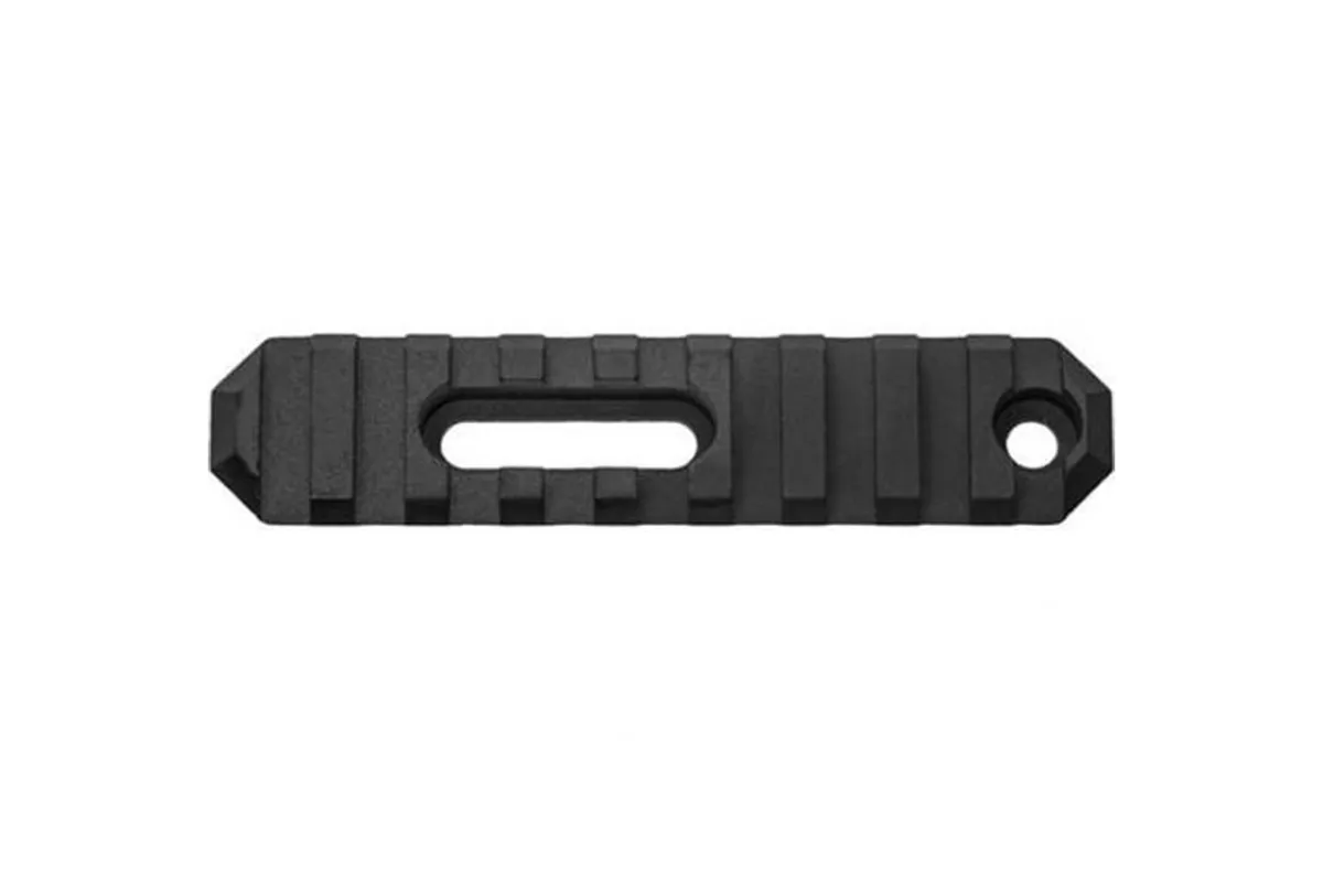 GrovTec 3.8" 9-Slot Picatinny Stock Rail Section - Optic Mount, vista 1