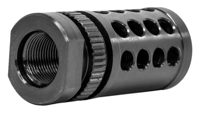 GrovTec G-Comp Muzzle Compensator 5/8"-24 tpi, Black Nitride - GTHM316 - Muzzle Device for AR-15 - view 4