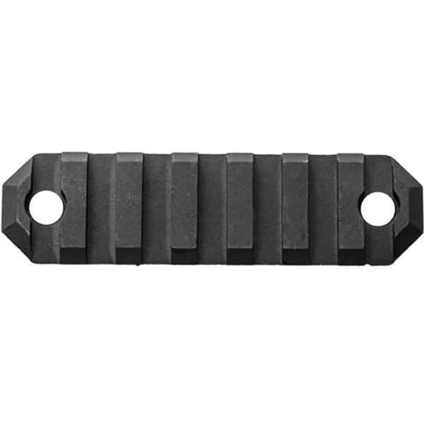 GrovTec KeyMod Aluminum 7-Slot Picatinny Rail, 3" L, Type III Anodized Black - GTSW228 - Handguard for AR-15 - view 2
