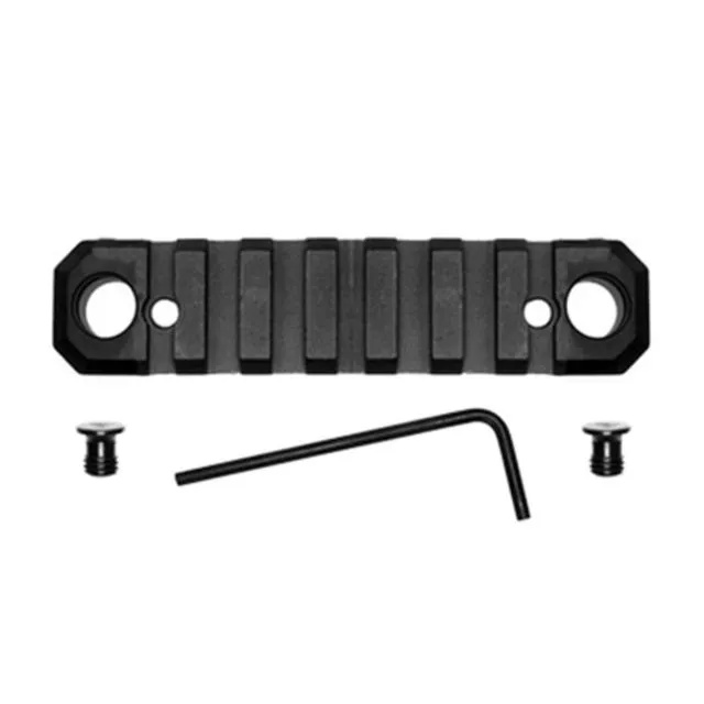 GrovTec M-LOK Picatinny Rail 9-Slot 3.8", Black - GTSW238 - Optic Mount, vista 2