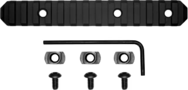 GrovTec M-LOK Picatinny Rail 9-Slot 3.8", Black - GTSW238 - Optic Mount, vista 4
