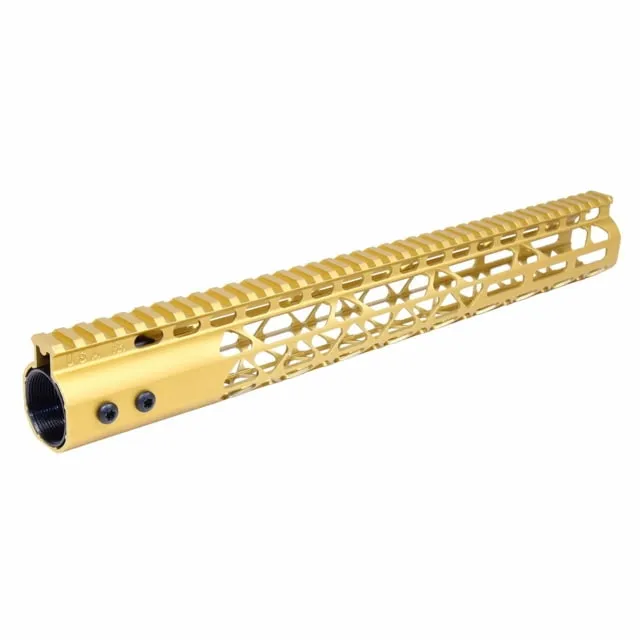 Guntec Usa Air Lite Ar-15 Handguard - M-Lok - Black - 15" - Handguard for AR-15 - view 3