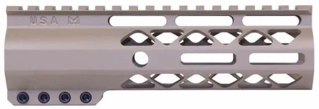 Guntec Usa Air Lite Ar-15 Handguard - M-Lok - Flat Dark Earth - 10" - Handguard for AR-15 - view 3