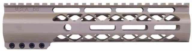 Guntec Usa Air Lite Ar-15 Handguard - M-Lok - Flat Dark Earth - 10" - Handguard for AR-15 - view 4