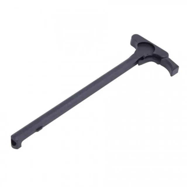 Guntec USA AR-10/LR-308 Cal. Charging Handle w/Gen 5 Latch T6 6061 Aluminum Black - Charging Handle for AR-15, vista 1