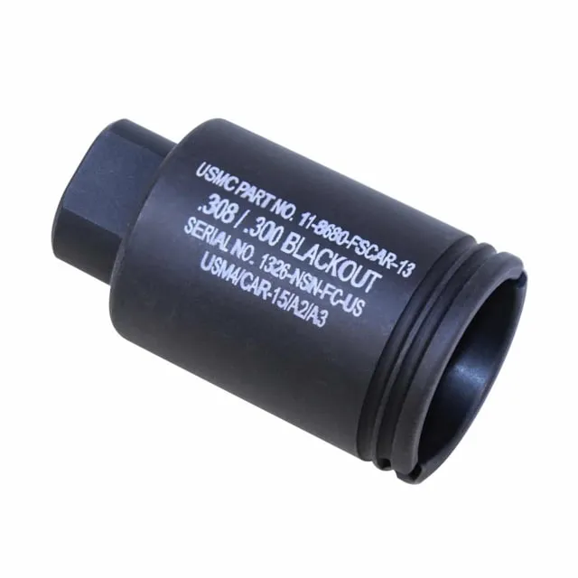 Guntec USA AR-10/LR-308 Micro Flash Can Black - Muzzle Device for AR-15 - view 1